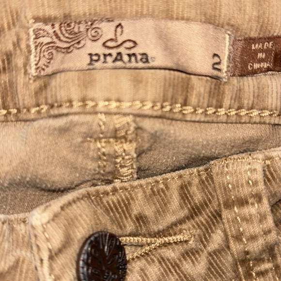 Prana Low-Rise Corduroy Skinny Stretch Pants, Size 2 - Picture 12 of 16